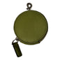 Gucci Round Coin Case Keychain: Luxury Lime Green Leather Pouch