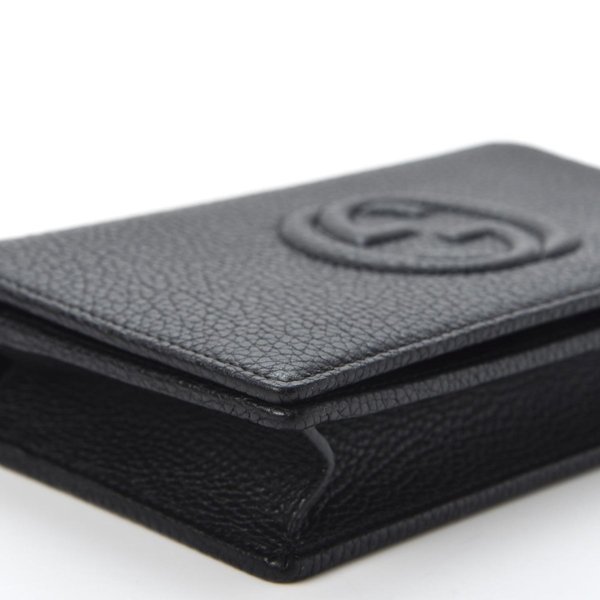Gucci Soho Black Leather Wallet: Stylish Crossbody & Clutch Bag -   Shop Bags LLC