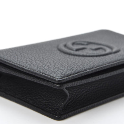 Gucci Soho Black Leather Wallet: Stylish Crossbody & Clutch Bag -   Shop Bags LLC