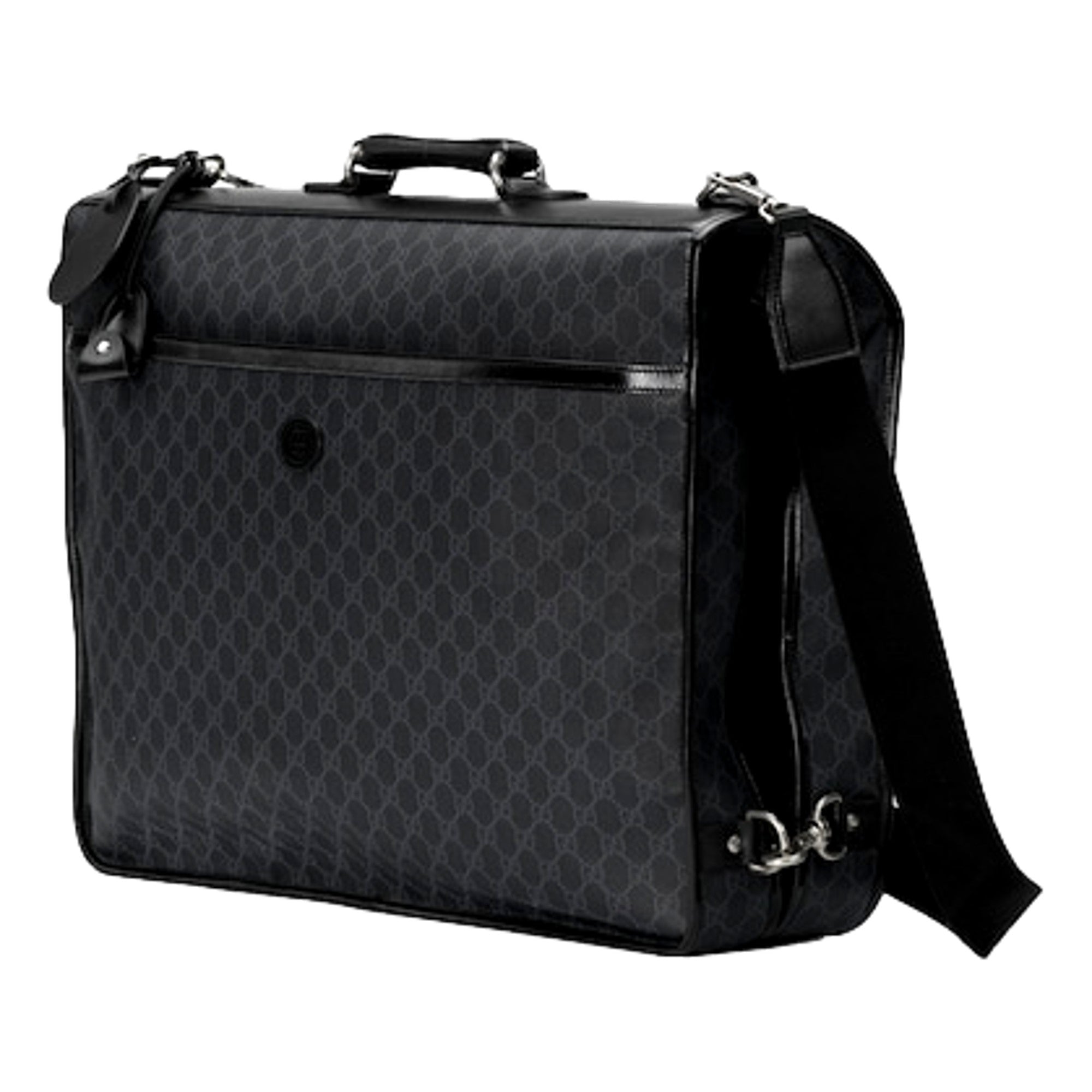 Gucci Supreme GG Black Garment Bag - Luxury Travel Holdall -   Shop Bags LLC