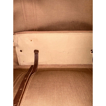 Gucci Vintage GG Monogram Canvas Travel Suitcase with Web Stripe and Leather Trim -   Shop Bags LLC 