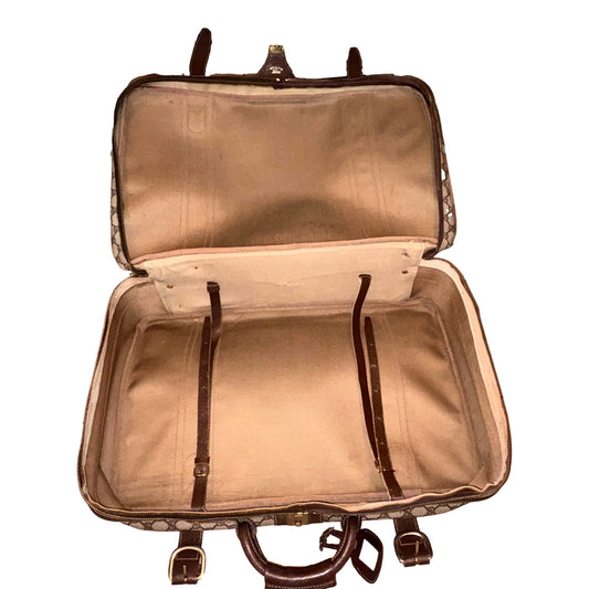 Gucci Vintage GG Suitcase: Timeless Luxury & Style in Canvas