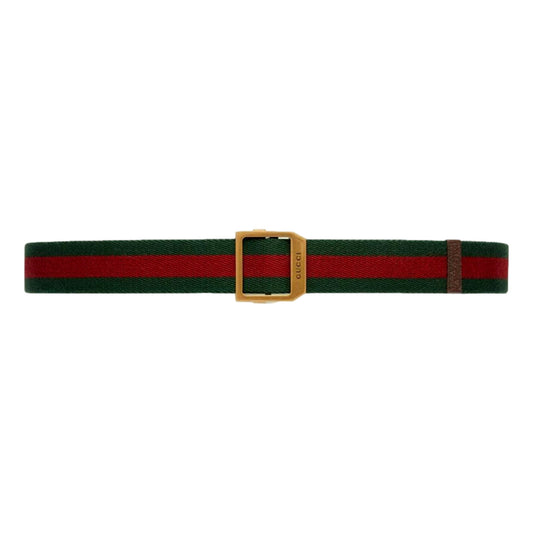 Gucci Web Stripe Belt – Iconic Red & Green Canvas, Size 75/30 -   Shop Bags LLC