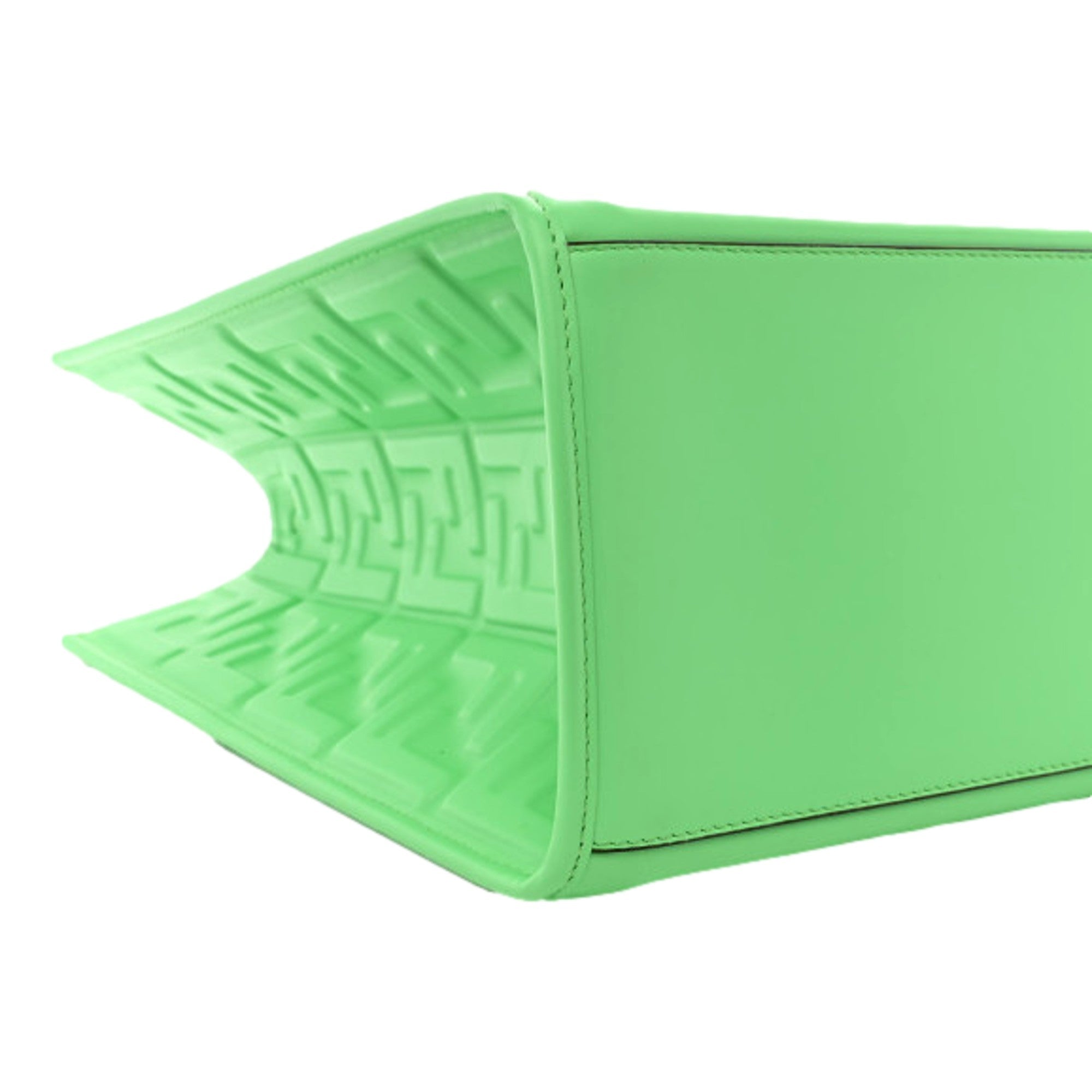Fenadi Bag: Luxurious Edamame Green Medium Tote Bag for Elegant Use