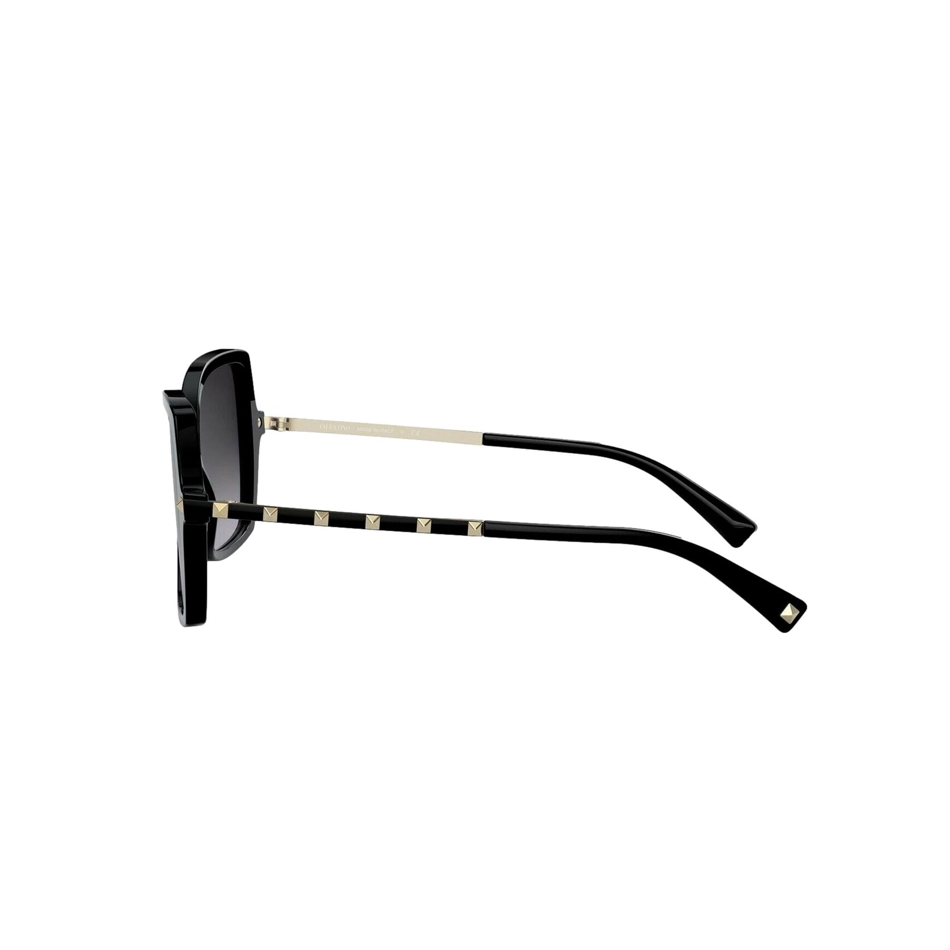 High End Sunglasses: Valentino Garavani Black Studded Eyewear -   Shop Bags LLC 
