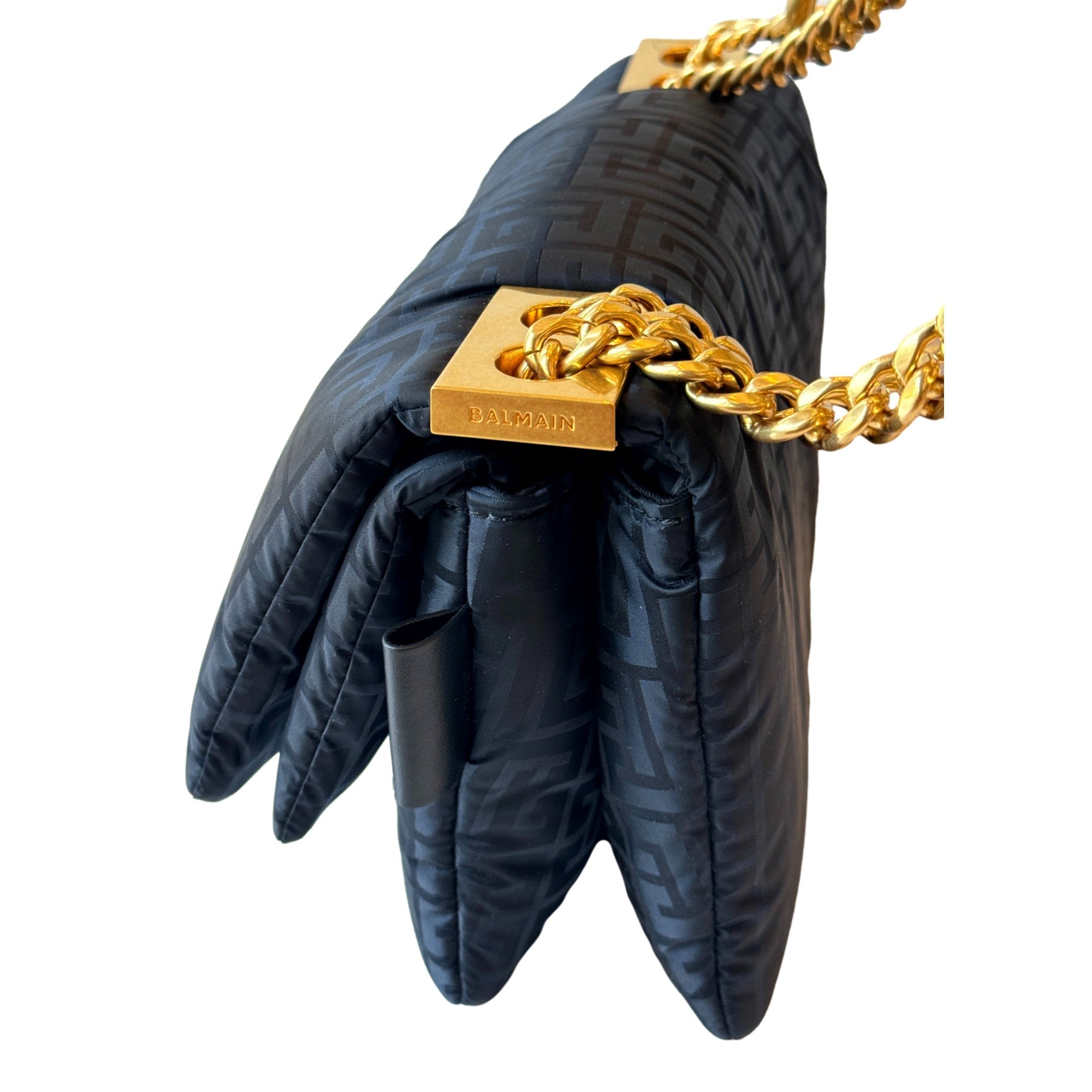 Balmain 1945 Crossbody & Shoulder Bag: Stylish Monogram Balmain Bag