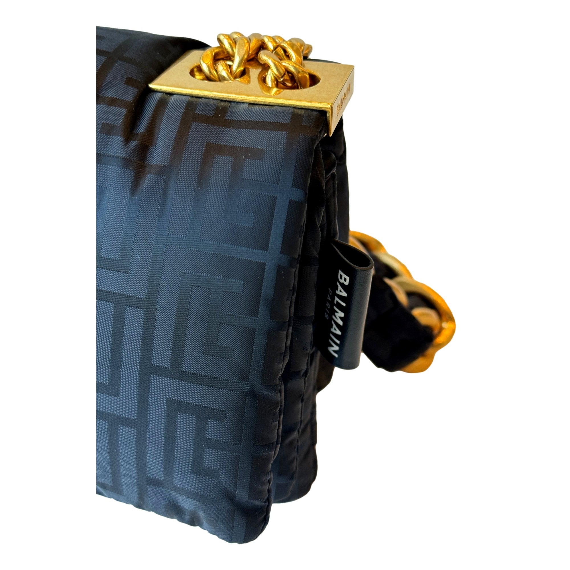 Balmain 1945 Crossbody & Shoulder Bag: Stylish Monogram Balmain Bag