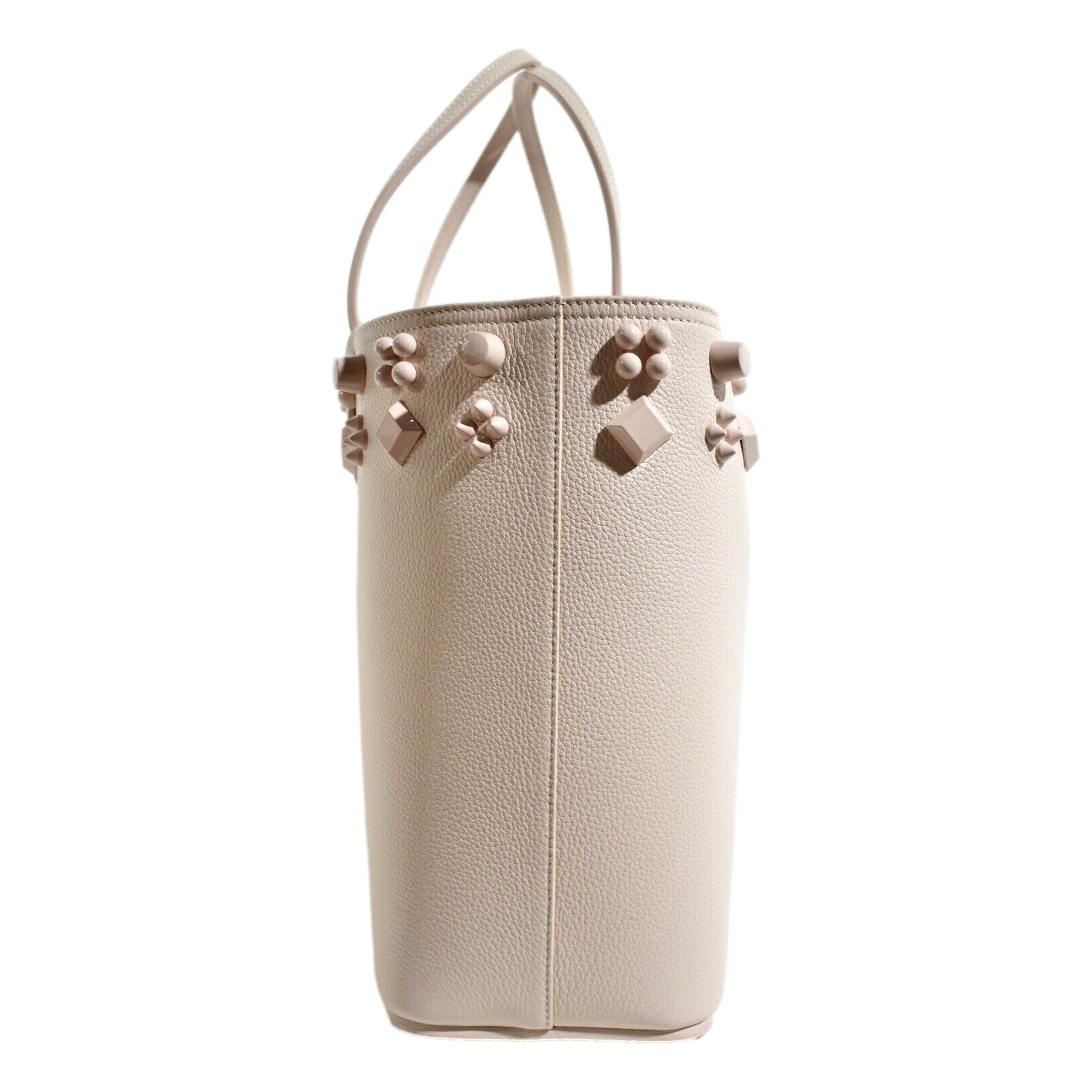 Ivory Tote Bag - Christian Louboutin Cabata Shoulder Bag - Elegant -   Shop Bags LLC 