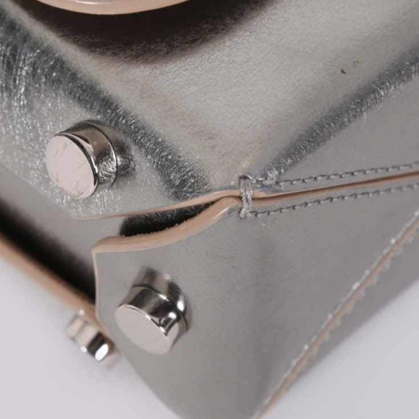Jimmy Choo Metallic Silver Lockett Crossbody Bag - Chic & Versatile -   Shop Bags LLC