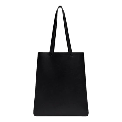 Large Shopping Tote Bag in Black | Fendi Roma Leather Elegance -   Shop Bags 