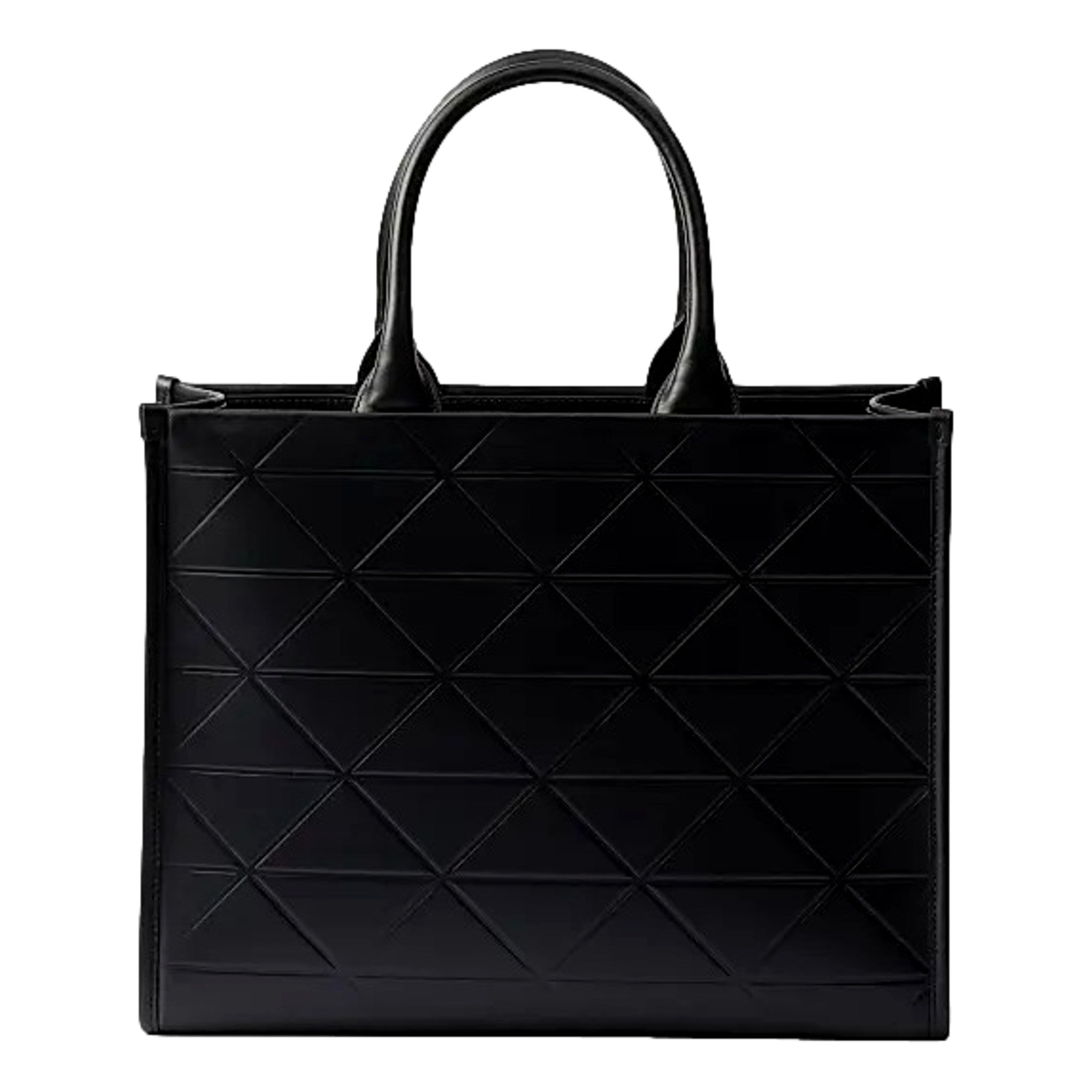 Prada Symbole Quilted Black Tote - Elegance in Calfskin Leather