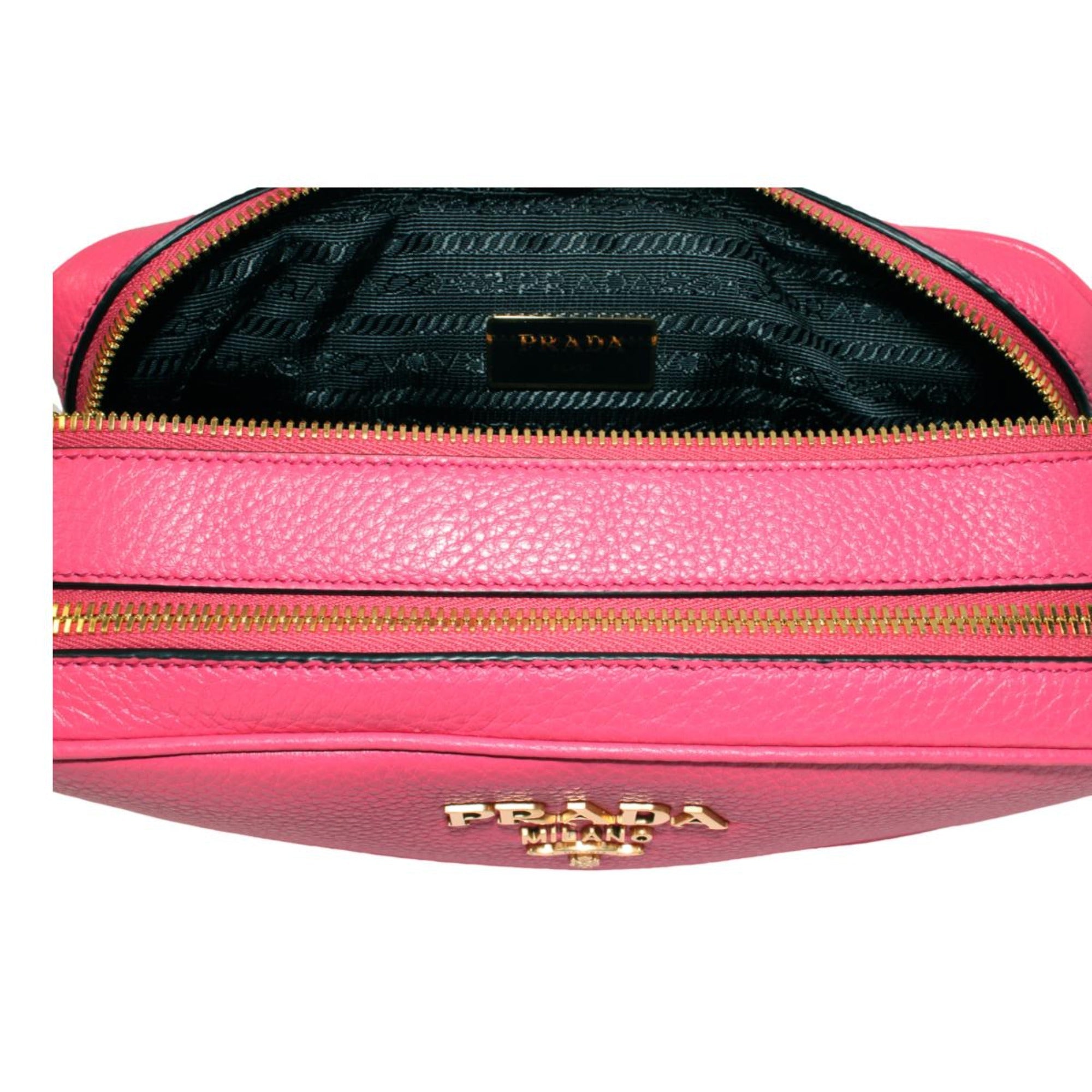 Prada Crossbody Bag - Peonia Pink Bag, Luxury Designer Prada Bag