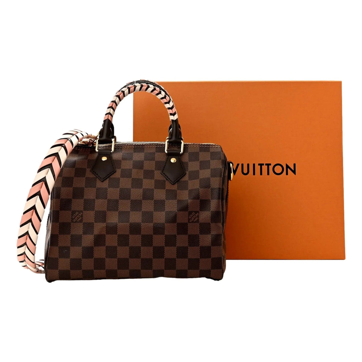 Louis Vuitton Damier Ebene: Elevate Style with a Braided Speedy