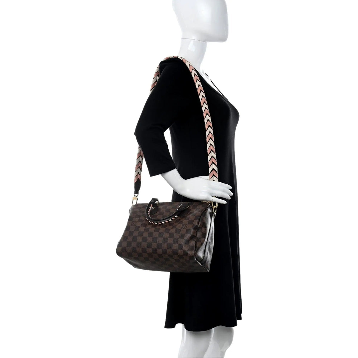 Louis Vuitton Damier Ebene: Elevate Style with a Braided Speedy