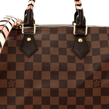 Louis Vuitton Damier Ebene: Elevate Style with a Braided Speedy