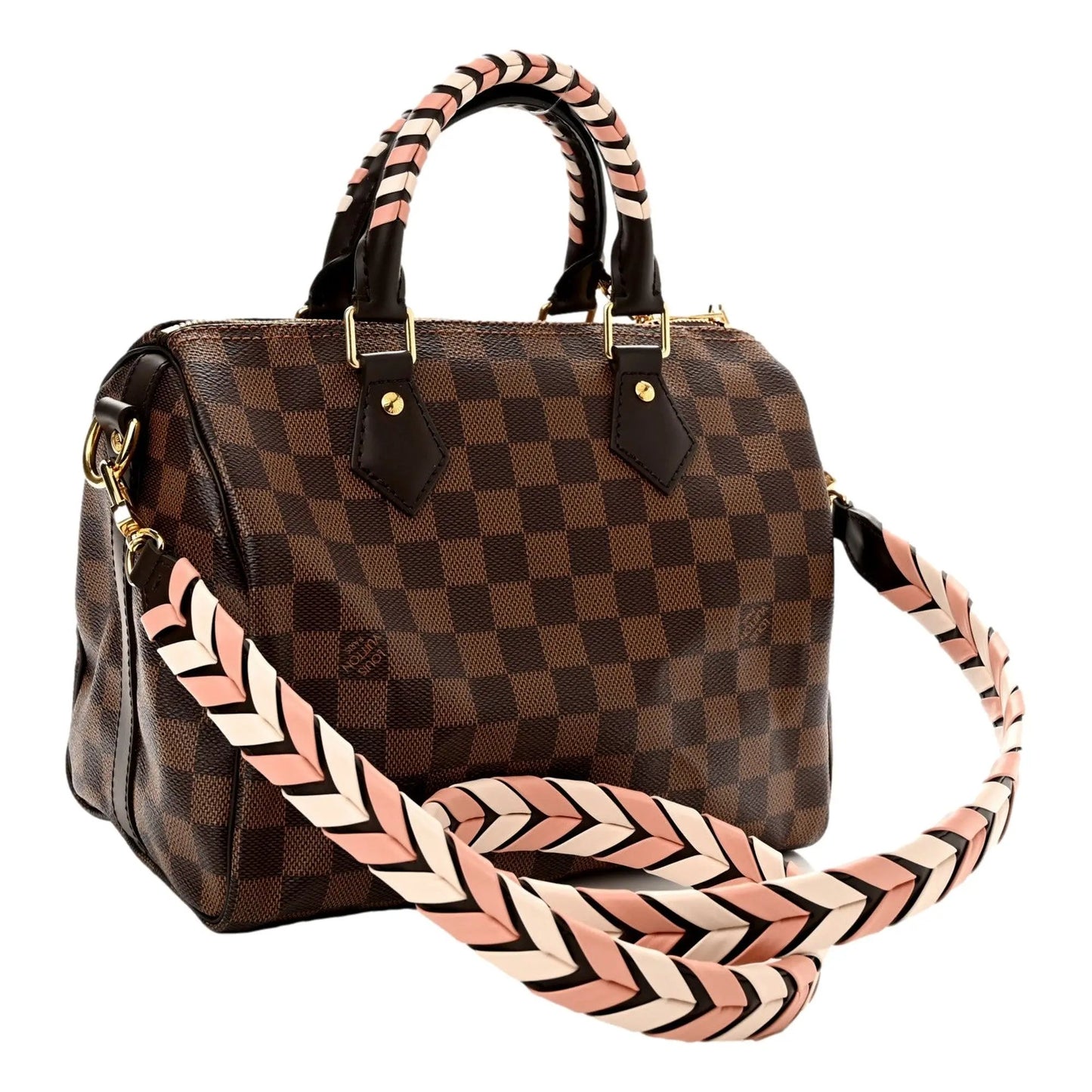 Louis Vuitton Damier Ebene: Elevate Style with a Braided Speedy