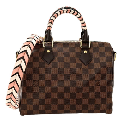Louis Vuitton Damier Ebene: Elevate Style with a Braided Speedy