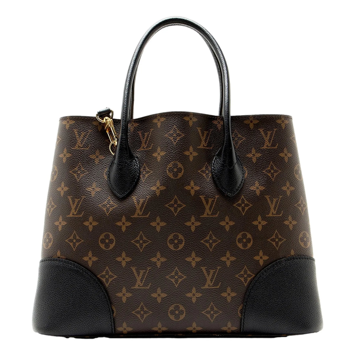 Louis Vuitton Flandrin Monogram Canvas Leather Handbag with Strap
