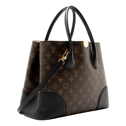 Louis Vuitton Flandrin Monogram Canvas Leather Handbag with Strap