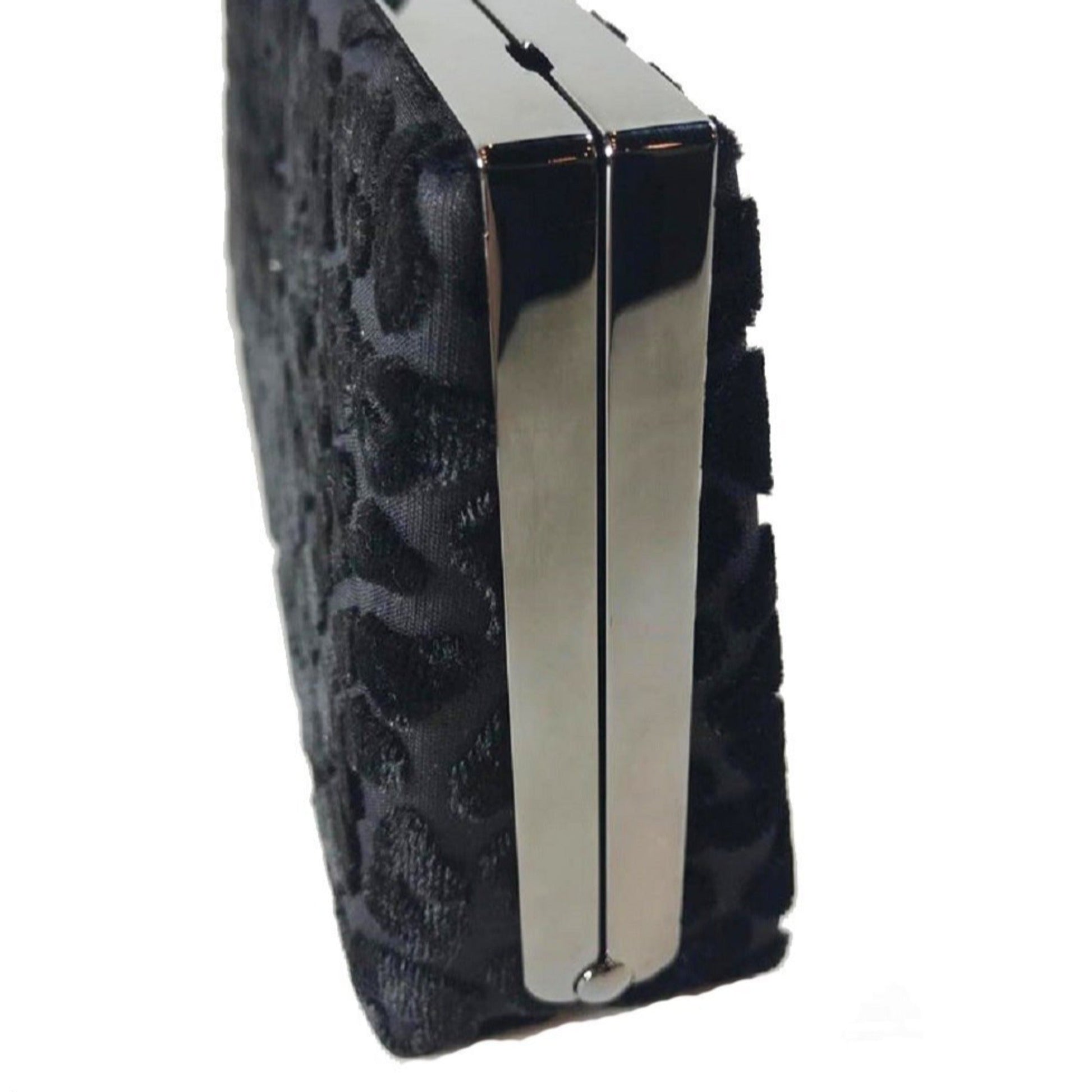 Luxurious Jimmy Choo Celeste Leopard Clutch - Chic Evening Elegance -   Shop Bags LLC