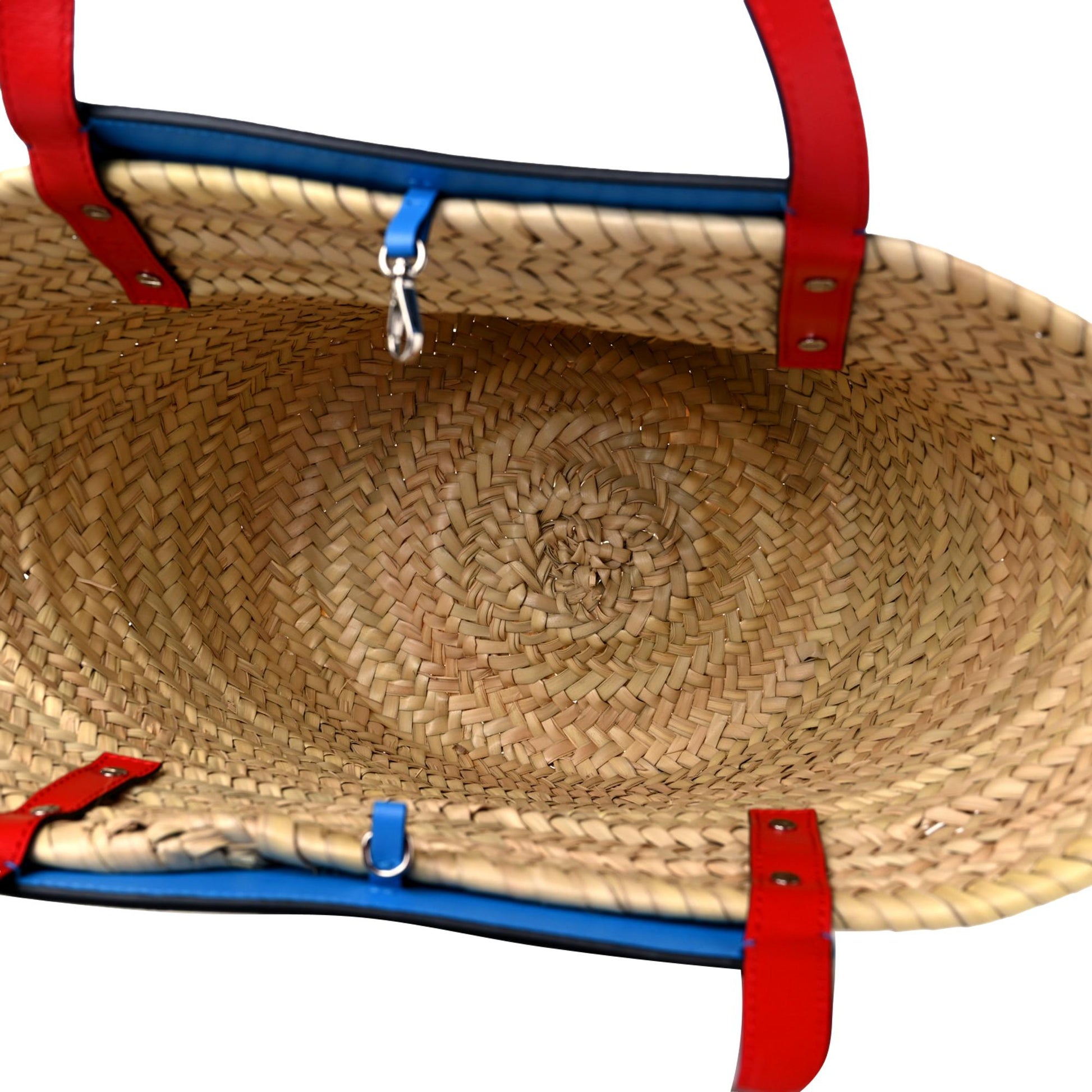 Luxury Tote Bag: Christian Louboutin Loubishore Raffia Handbag -   Shop Bags LLC 