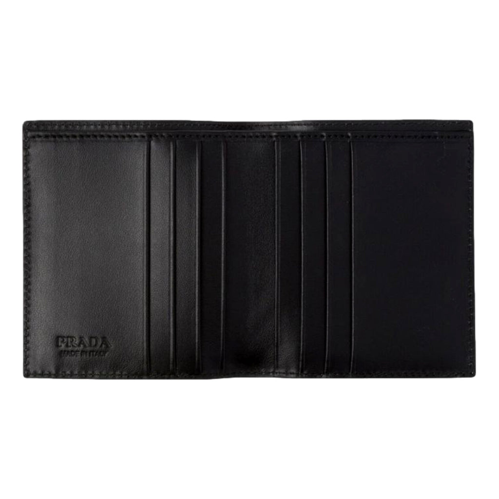 Silver Wallet: Luxurious Women's Prada Card Wallet - Shop Now