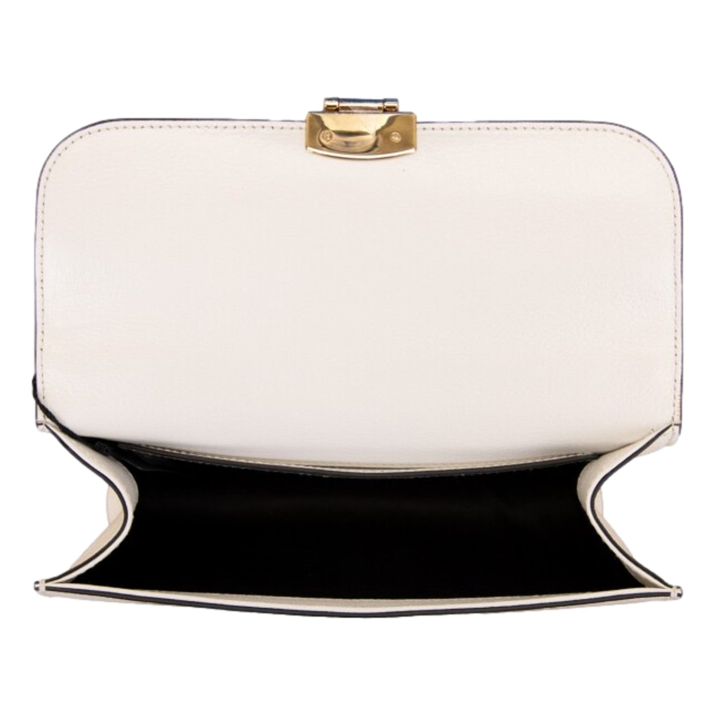 Miu Miu Madras Handbag: Luxury White Leather with Tortoise Chain -   Shop Bags LLC