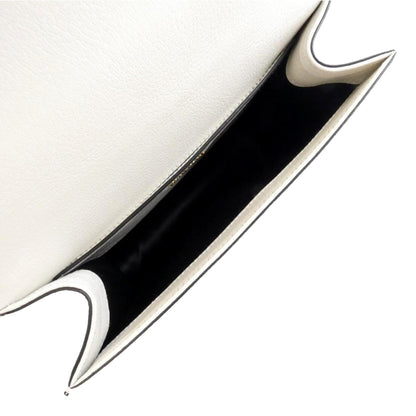 Miu Miu Madras White Leather Crossbody Bag - Luxe & Versatile Style -   Shop Bags LLC 
