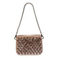 Miu Miu Sassy Handbag: Crystal Embellished Pink Satin Elegance -   Shop Bags LLC