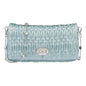 Miu Miu Satin Quilted Crystal Embellished Chain Crossbody Bag Sale -   Shop Bags LLC 