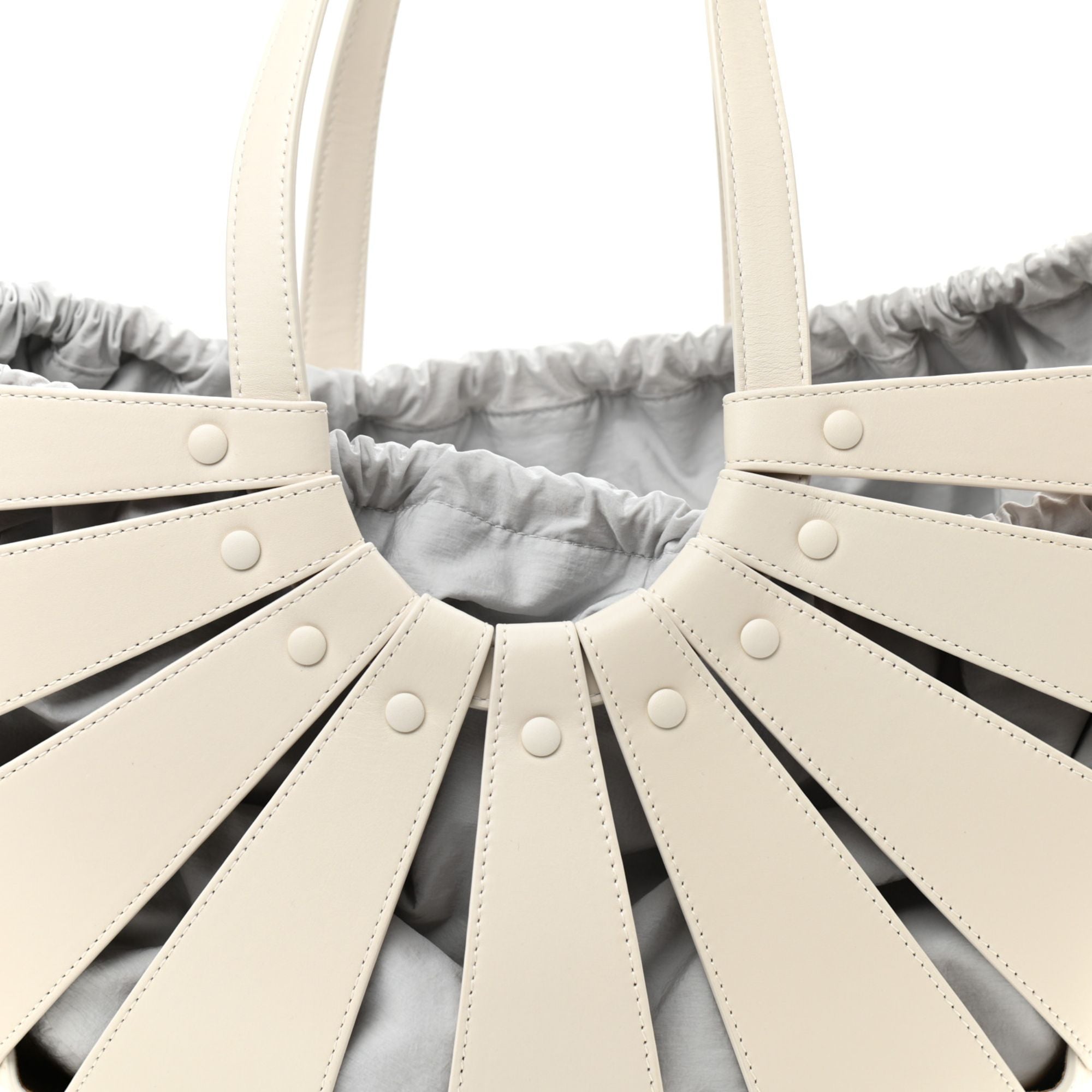 Elevate Your Style with Bottega Veneta Shell Bag in Frost White -  