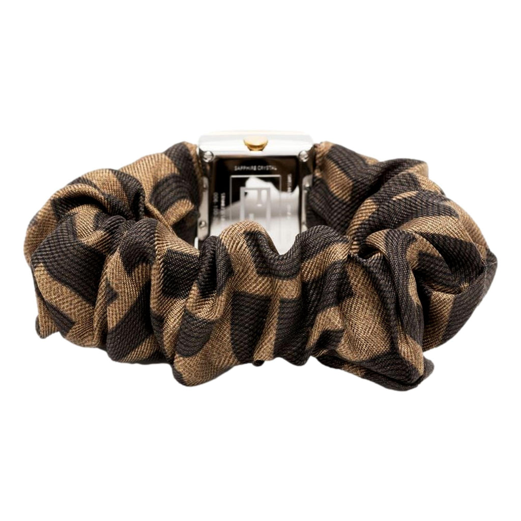 Pearl Dial Monogram Satin Watch - Fendi Fendimania Elegance -   Shop Bags 