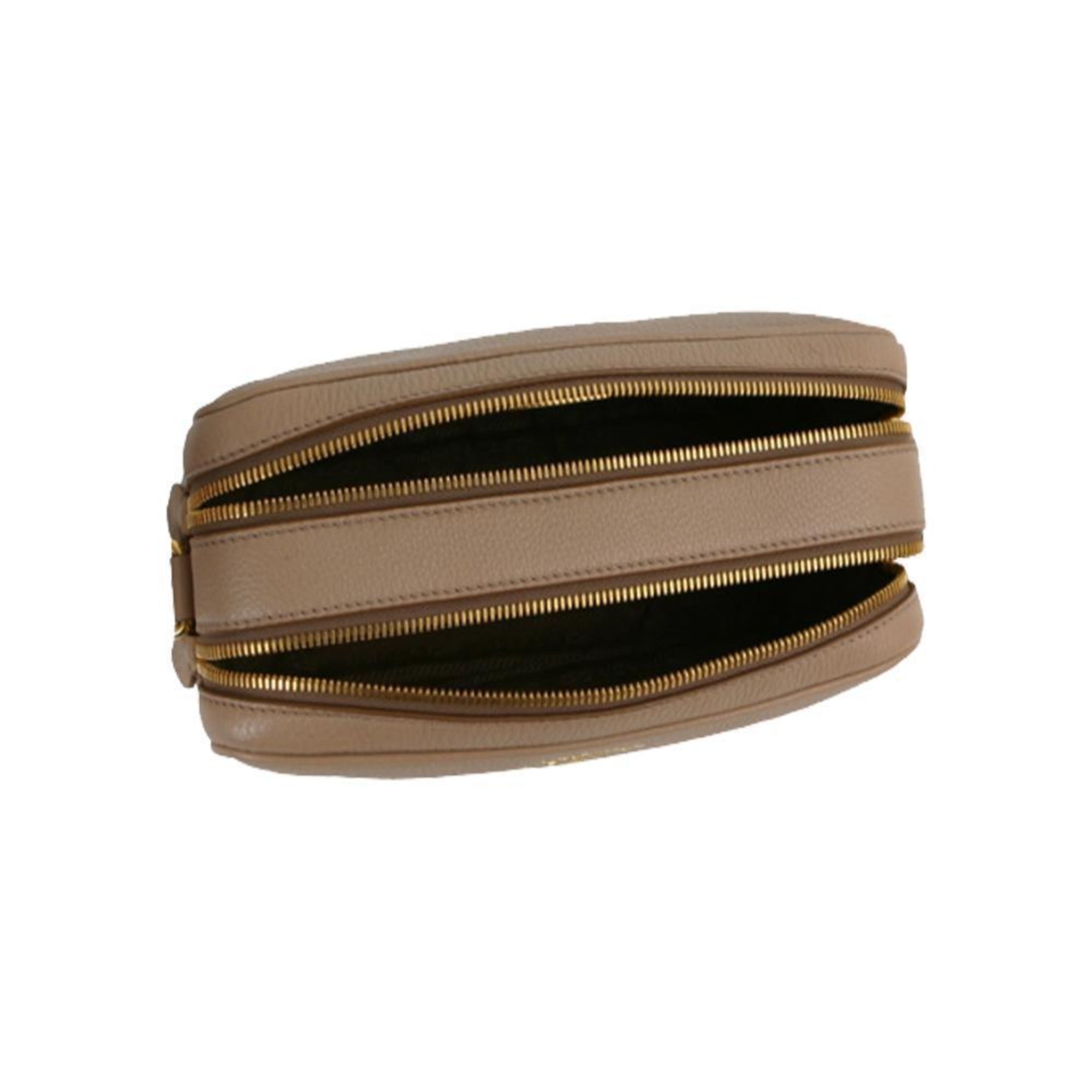 Prada Beige Leather Crossbody Bag - Timeless Elegance & Practical -   Shop Bags LLC