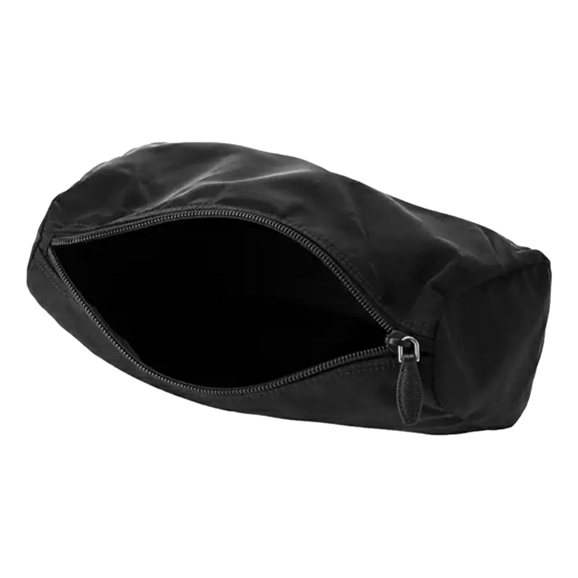 Prada Black Clutch Bag - Large & Sophisticated Nylon Design -   Shop Bags LLC 