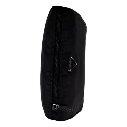 Prada Black Clutch Bag - Large & Sophisticated Nylon Design -   Shop Bags LLC 