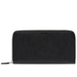 Prada Black Leather Wallet - Sleek Zip-Around Black Bag - Luxury Style -   Shop Bags LLC 
