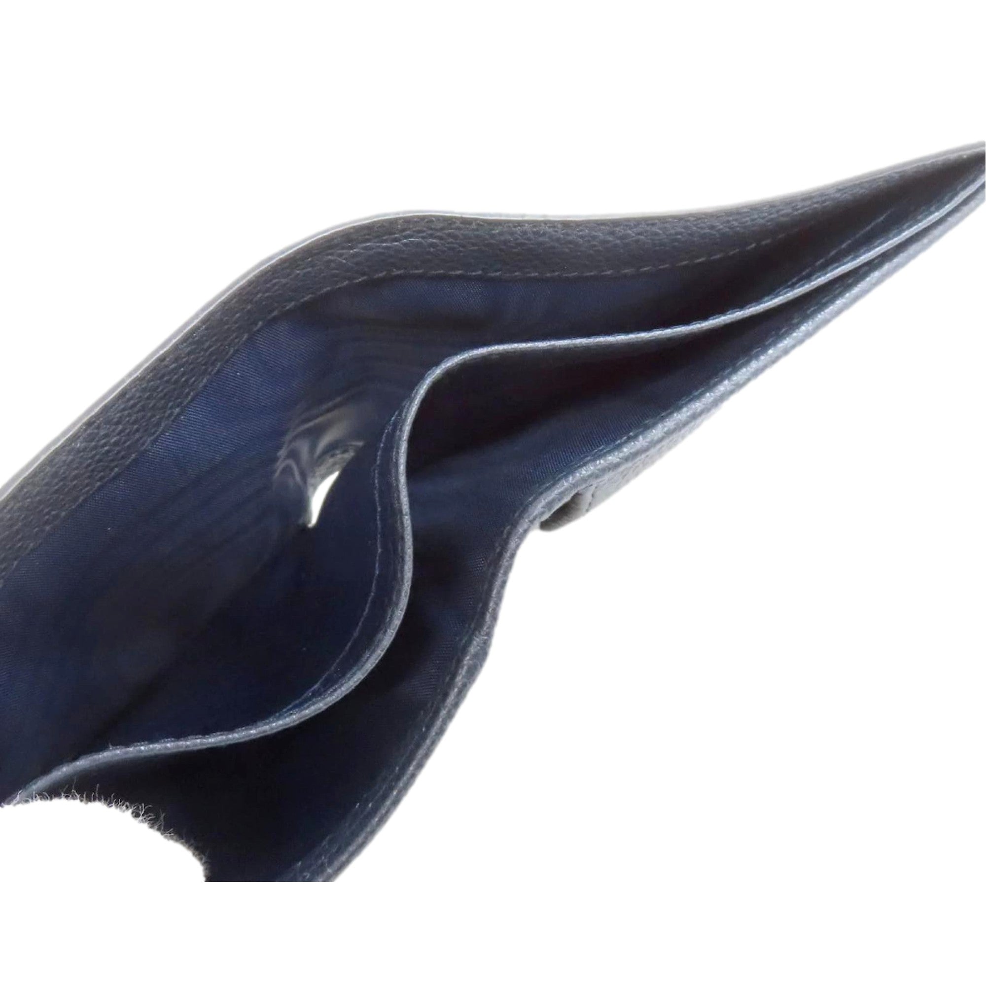 Prada Black Vitello Micro Grain Leather Bifold - Timeless Luxury -   Shop Bags LLC