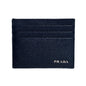 Prada Blue Leather Card Holder - Luxury & Practical Elegance -   Shop Bags LLC