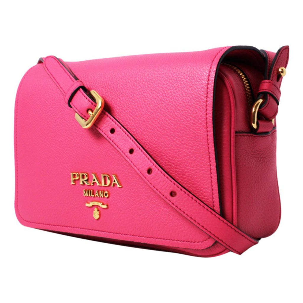 Prada Crossbody Bag - Peonia Leather Luxury & Style | Shop Now -   Shop Bags LLC 