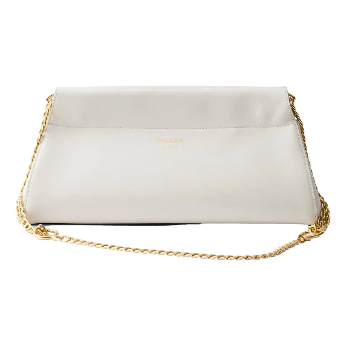 Prada Enchaine Small Shoulder Bag: Timeless Luxury in White