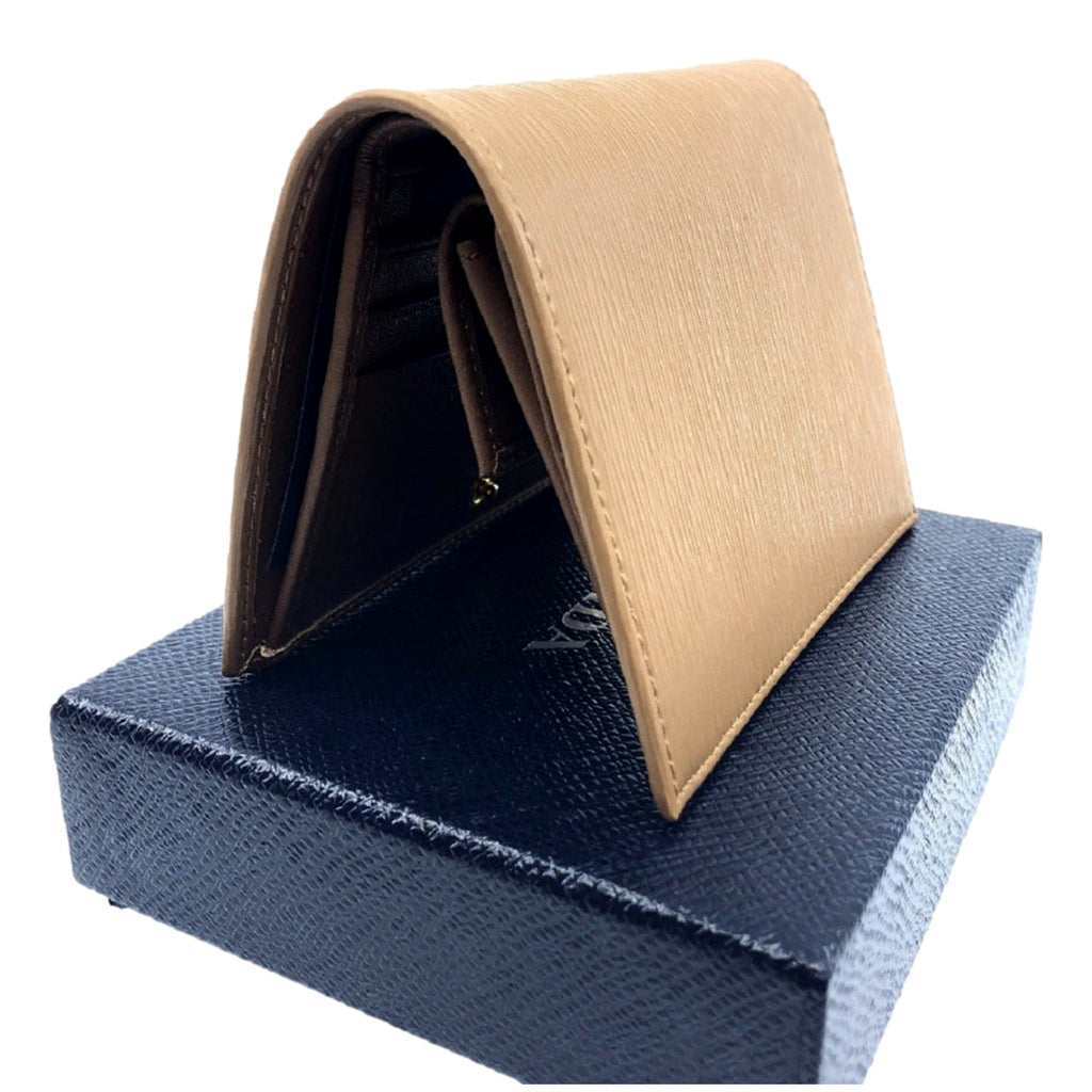 Prada Leather Bifold Wallet: Elegant Design & Practical Functionality -   Shop Bags LLC 