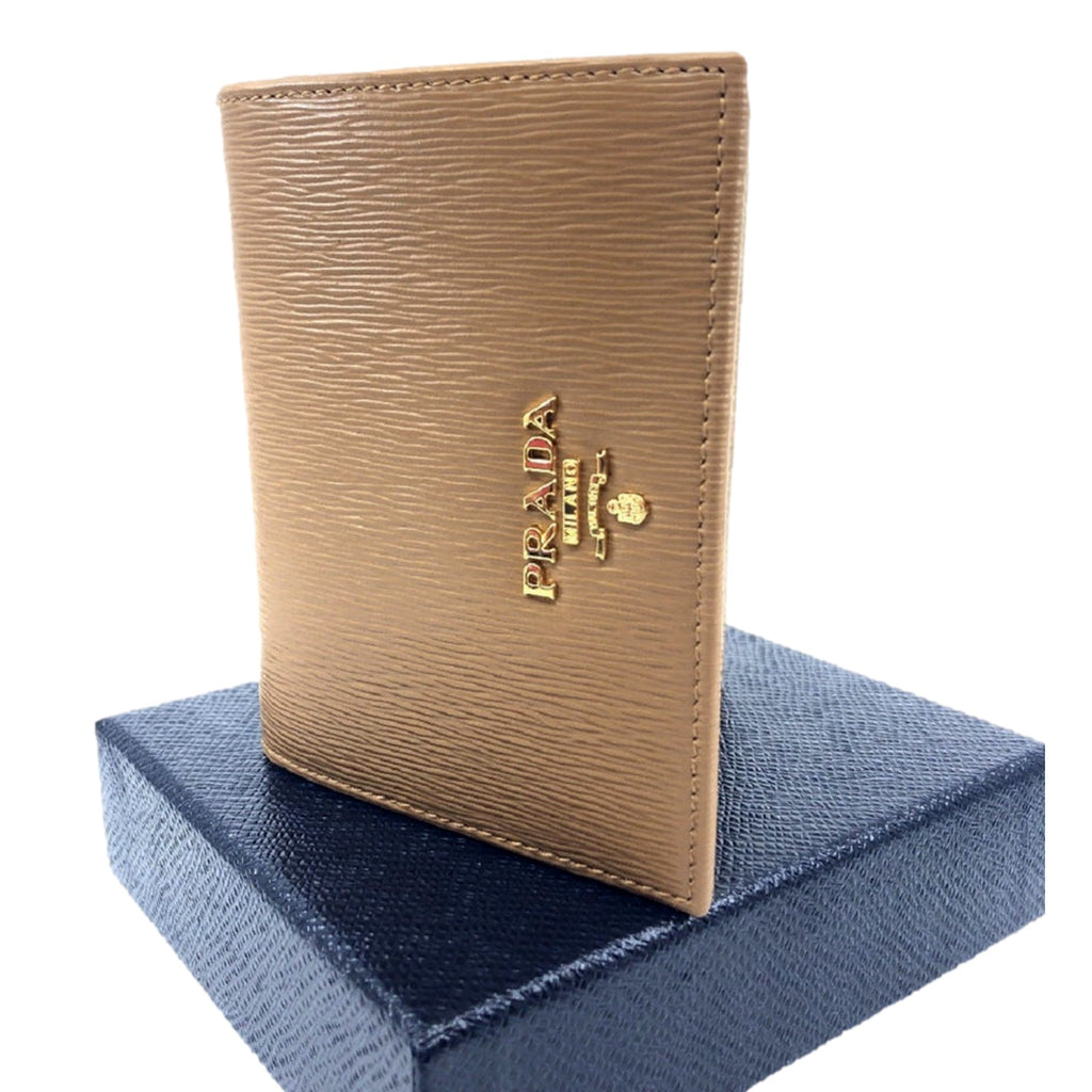 Prada Leather Bifold Wallet: Elegant Design & Practical Functionality -   Shop Bags LLC 