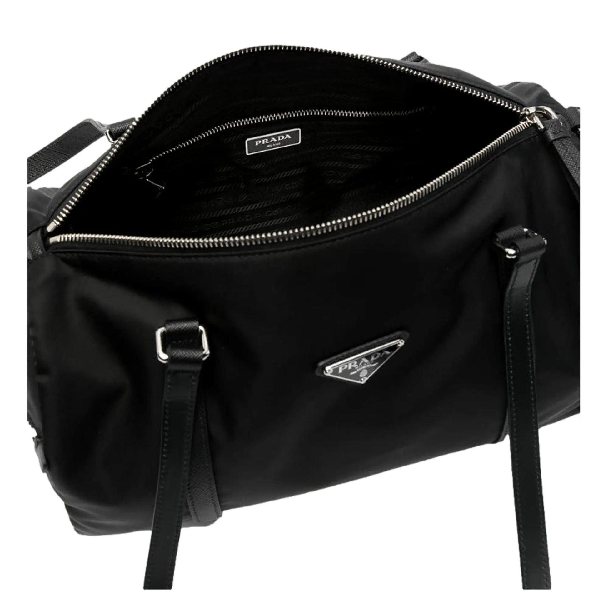 Prada Leather Duffel Bag: Luxury Travel & Style Essentials -   Shop Bags LLC