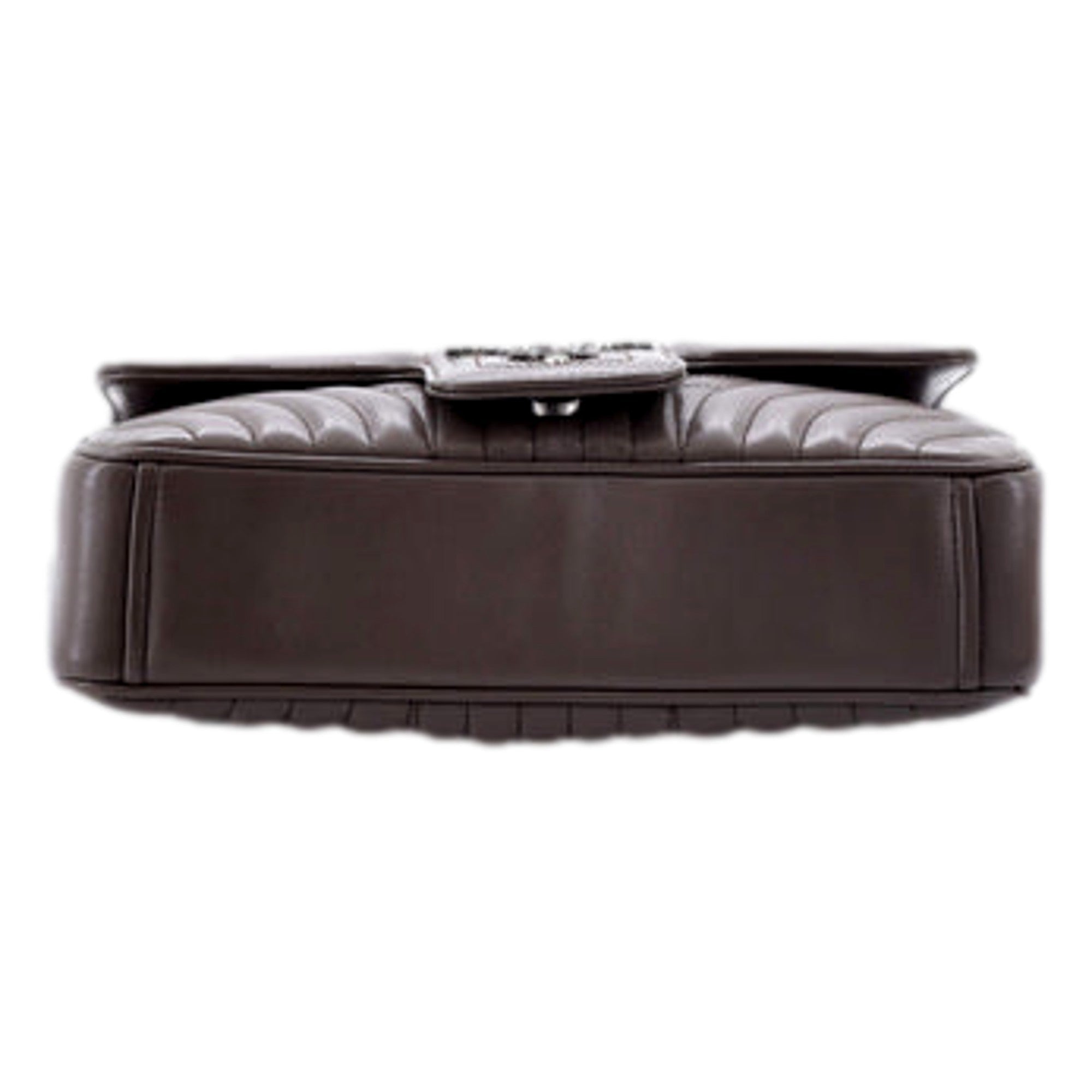 Prada Leather Medium Flap Chain Shoulder Bag - Luxury & Elegance -   Shop Bags LLC