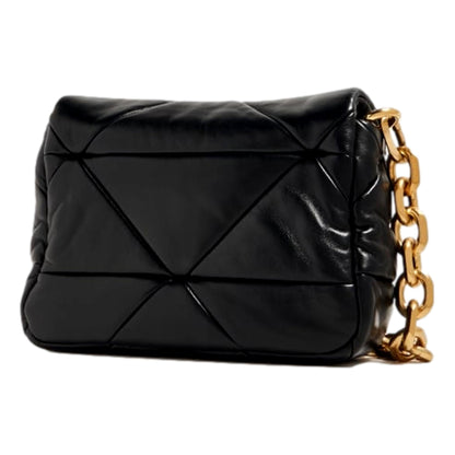 Prada Leather Small Shoulder Bag - Luxury Quilted Nappa Patch Design -   Shop Bags 