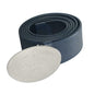 Prada Men's Navy Saffiano Leather Belt - Sophisticated Silver Buckle -   Shop Bags LLC