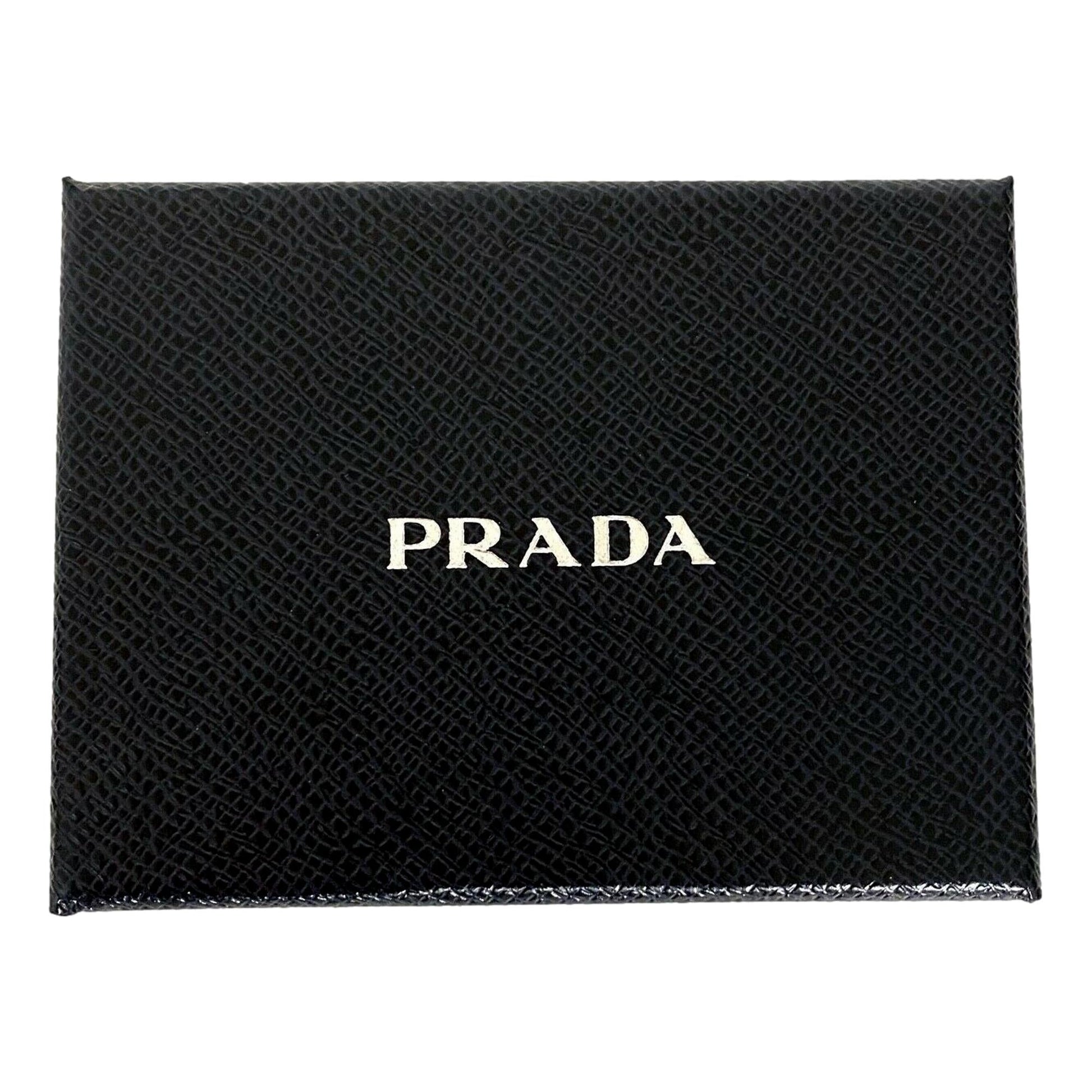 Prada Navy Cardholder Wallet: Sleek Design with Luxury Craftsmanship -   Shop Bags LLC