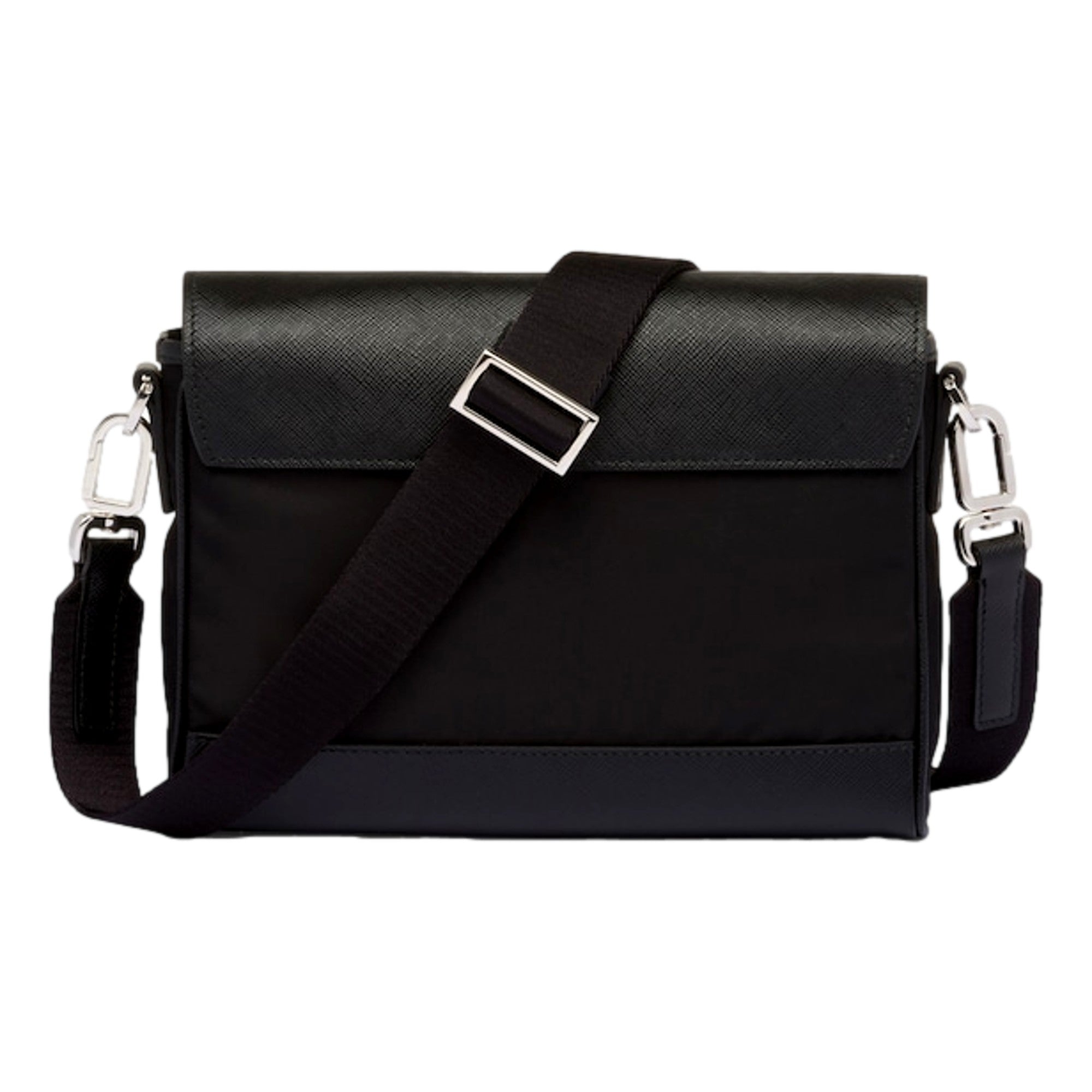 Prada Nero Black Crossbody - Sustainable Luxury in Re-Nylon -   Shop Bags LLC