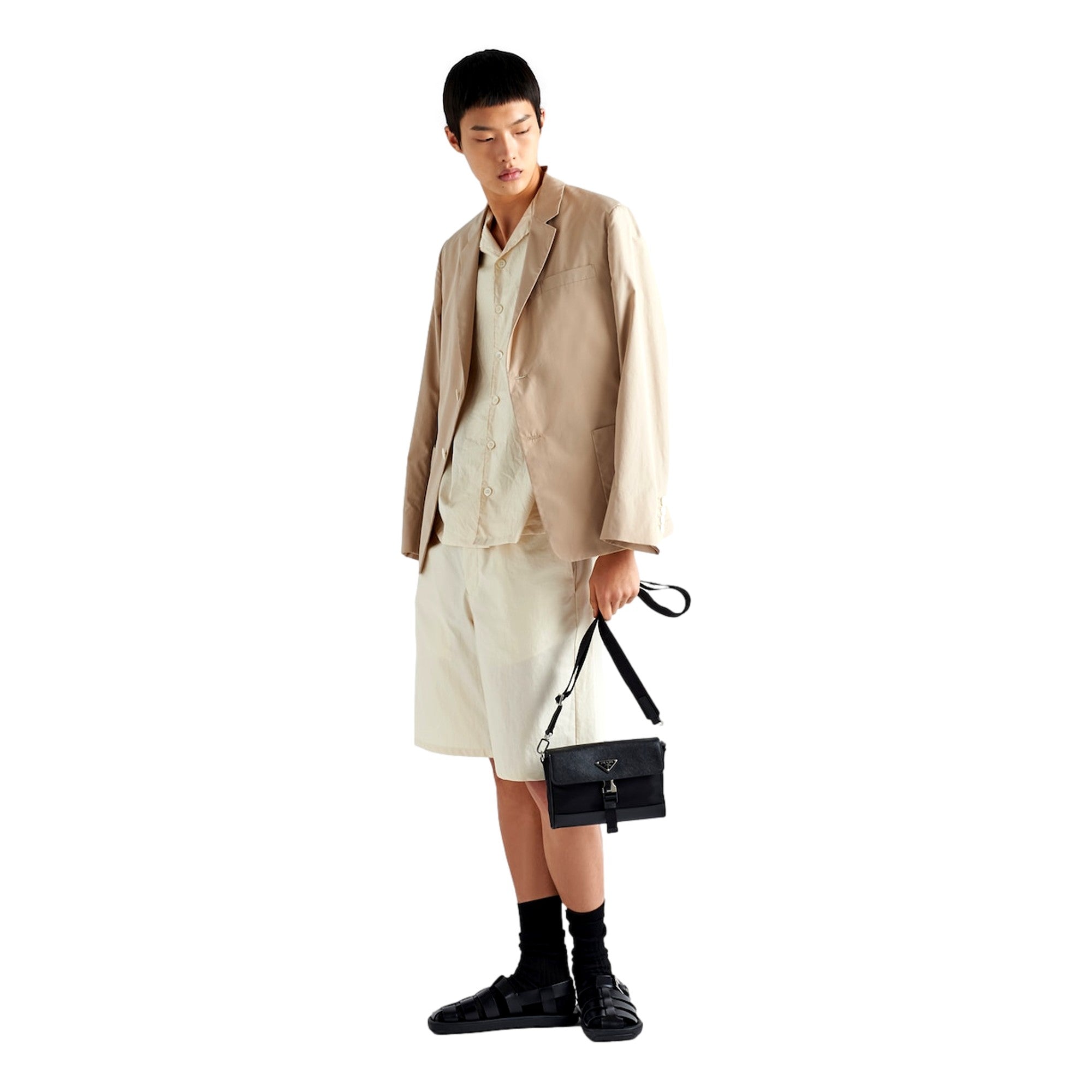 Prada Nero Black Crossbody - Sustainable Luxury in Re-Nylon -   Shop Bags LLC