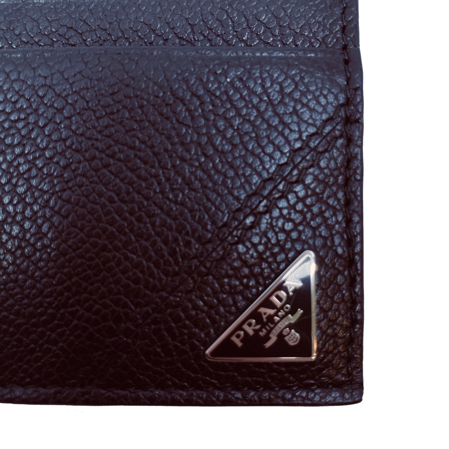 Prada Nero Black Leather Card Holder - Luxury & Function Combined -   Shop Bags LLC